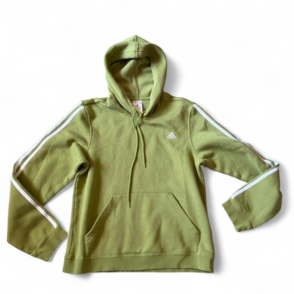 2007 pistachio green vintage medium hoodie adidas womens sporty
